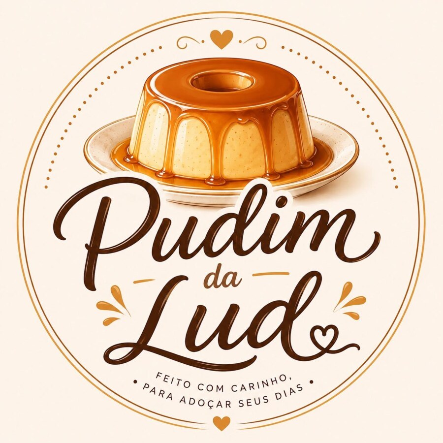 Logo Pudim da Lud